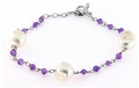 Bracciale Forever Gioielli Donna in Argento Perla FGBR00566 - FGBR00566